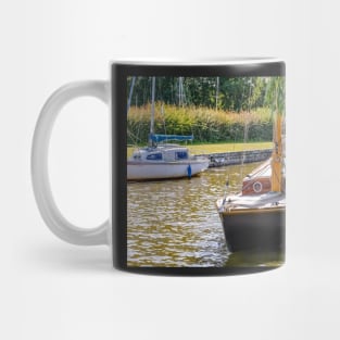 Sailing boat, Noroflk Broads Mug